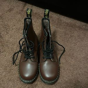Brown Doc Marten Boots 6